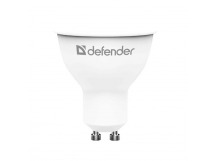 Лампа светодиодная DEFENDER MR16 8Вт GU10 6500К софит холодный дневной (10/100)