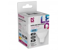 Лампа светодиодная DEFENDER MR16 8Вт GU5.3 4000К софит нейтральный белый (10/100)