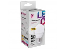 Лампа светодиодная DEFENDER P45 10Вт E27 3000К шар теплый белый (10/100)