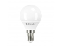 Лампа светодиодная DEFENDER P45 8Вт E14 4000К шар нейтральный белый (10/100)