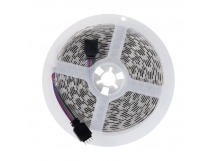 Лента светодиодная SMARTBUY 12V SMD 5050/84 IP20 21,6W/m RGB 1500 лм/м двухслойная катушка 5 метров (SBL-IP20 21-6-RGB) (1/100)