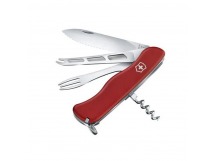 Нож перочинный Victorinox Cheese Master, 111 мм., 8 функций, красный (карт.коробка)