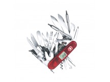 Нож перочинный Victorinox SwissChamp XAVT, 91 мм., 81 функция, красный (подар. коробка)