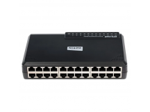 Коммутатор NETIS ST3124P 24-портовый, 100 Мбит/с, неуправляемый, черный (1/10)