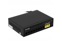 Коммутатор неуправляемый PoE TENDA S110PC , 10 портов, 10x100 Мбит/с, PoE 8х до 30 Вт, настольный ,черный (1/20)