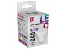 Лампа светодиодная DEFENDER MR16 8Вт GU5.3 6500К софит холодный дневной (10/100)