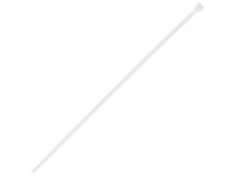 Стяжки кабельные, 100шт, 200х3,6мм, белый (1/25/200)