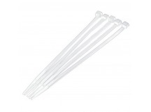 Хомут SMARTBUY нейлоновый 2,5х100, белый (100шт./уп.) (цена за упаковку-100 шт!!!) (1/500)