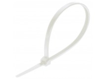 Хомут SMARTBUY нейлоновый 2,5х200, белый (100шт./уп.) (цена за упаковку-100 шт!!!) (1/300)