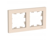 Рамка 2-м ATLASDESIGN универс. беж. Systeme Electric ATN000202 (1/30/180)