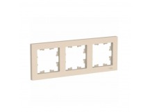 Рамка 3-м ATLASDESIGN универс. беж. Systeme Electric ATN000203 (1/15/90)