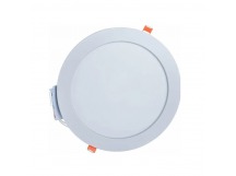 Светильник светодиодный ECOLA "Даунлайт" встраевыемый круглый белый с драйвером 12W 220V 4200K 145x26 (1/40)