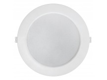 Светильник светодиодный SMARTBUY встраеваемый DL круглый пластик 24Вт/6500K/IP40 (SBL-DLp-24-65) (1/40)