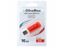 USB  16GB  OltraMax  230  оранжевый