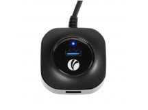 Переходник USB 3.0--> 4*USB 3.0 +microUSB 1m VCOM (DH307-1M)(1/100)