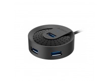 Разветвитель USB 3.0 A4Tech HUB-30C 4порт, черный (1/60)