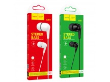 Наушники внутриканальные HOCO M97, микрофон, кнопка ответа, регулятор громкости, кабель Type-C, цвет: чёрный (1/420)