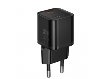 Блок питания сетевой 1 Type-C HOCO N64, PD20Вт, кабель Type-C - 8 pin, цвет: черный (1/13/130)