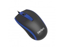 Мышь USB Perfeo PROFIL (PF-4930) оптическая, 4кн. Black/Blue, шт