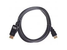 Кабель-переходник DP(M)--> HDMI M 4K@60Hz 1.8m VCOM (CG609-1.8M) (1/60)