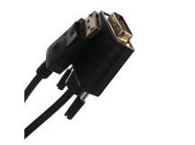 Кабель-переходник DP(M)--> DVI_M/M 1,8м TELECOM <TA668-1.8M> (1/100)