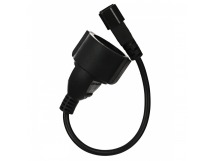 Кабель-переходник UPS--> розетка (IE-320 C14 to Socket Type-F) 3Gx0,75mm2 <VDE> VCOM <CE002> 0,15m (1/45)