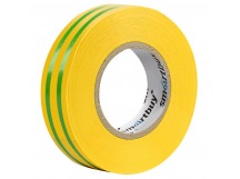 Изолента SMARTBUY 0,13х15мм, 10 метров, желтая (SBE-IT-15-10-y) (10/500)