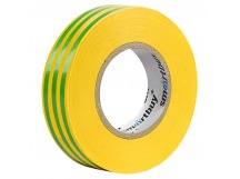 Изолента SMARTBUY 0,18х19мм, 20 метров, желто-зеленая (SBE-IT-19-20-yg) (10/200)