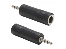 Переходник 3.5мм M (штекер)--> 6.35мм F (гнездо) VCOM <CA545> (1/500)