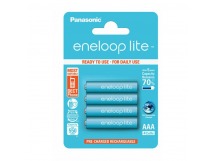 Аккумулятор PANASONIC  R03 eneloop lite BK-4LCCE/4BE (550mAh) (4 бл) (4/80)