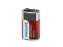 Элемент питания PHILIPS Power 6LR61/9V 1BL  (1/12/24/6240)