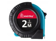 Рулетка SMARTBUY измерительная 2 метра, прорезиненный корпус, промо (1/600)