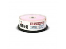 Диск MIREX DVD+RW 4,7 Гб 4X Cake box 25 (25/300)