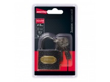 Замок навесной SMARTBUY корпус 32*30 мм, дужка d5 мм, 3 кл. (1/240)