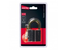 Замок навесной SMARTBUY корпус 43*27 мм, дужка d7 мм, 3 кл. (1/96)