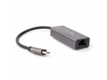 Кабель-переходник USB 3.1 Type-C--> RJ-45 1000Mbps Ethernet, Aluminum Shell, 0.15м TELECOM <TU320M> (1/240)