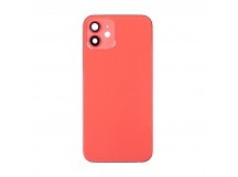 Корпус для iPhone 12 (1 Sim) Красный - Премиум
