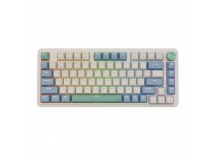 Клавиатура беспроводная REDRAGON Ucal Pro RU,RGB, BT+2.4, бежевый-фиолетовый/зеленый (1/10)