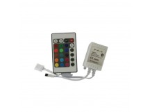 Ecola LED strip RGB IR controller 6A 72W 12V (144W 24V) с инфракрасным пультом управления (1/100)