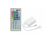 Ecola LED strip RGB IR controller 6A 72W 12V (144W 24V) с большим инфракрасным пультом управления (1/100)