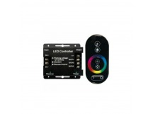 Ecola LED strip RGB RF controller 18A 216W 12V (432W 24V) с кольцевым сенсорным белым радиопультом (1/20)