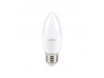 Лампа светодиодная SMARTBUY C37 12Вт 220V 6000K E27 (холодный свет) (10/100)