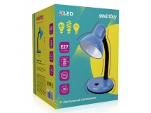 Светильник SMARTBUY настольный под лампу Е27 Blue (SBL-DeskL-Blue) упаковка пакет (1/24)