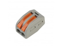 Строительно монтажные клеммы SmartBuy с рычагами, 2 отверстия, 0,5-4 мм2 (SBE-cwcc-2) (50/2000)