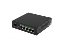 Коммутатор NETIS P106GC, 6-портовый неуправляемый PoE (1/20)
