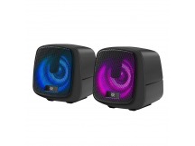 Акустическая 2.0 система J2 6Вт, подсветка, питание от USB