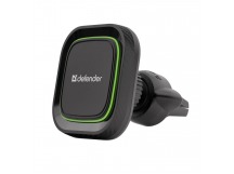 Автомобильный держатель CH-129 жёлто-зеленый, на решетку