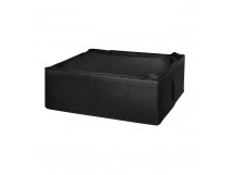 Короб для хранения Iris черный, 55*44*19 см, ткань+PP
