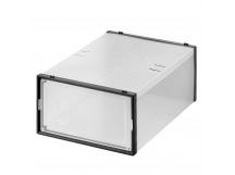Набор коробов для обуви Krystal Pro 6 шт, 33.5*23*14см, PP+ABS