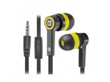 Гарнитура для смартфонов Pulse 420 черный + желтый, вставки